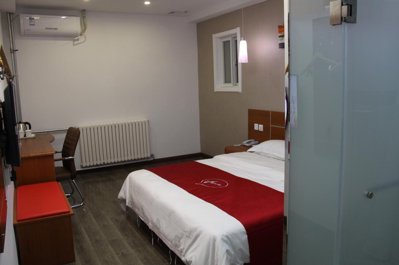Thank Inn Chain Hotel Shandong Liaocheng Economic Development Zone Jiuhe Community Bagian luar foto