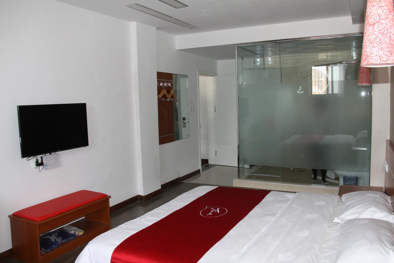 Thank Inn Chain Hotel Shandong Liaocheng Economic Development Zone Jiuhe Community Bagian luar foto